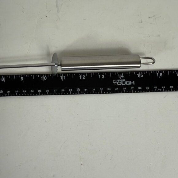 Stainless Steel Rotating BBQ Skewers Grill Tool Kabob Loop Set Of 3 Tailgate - Picture 10 of 14